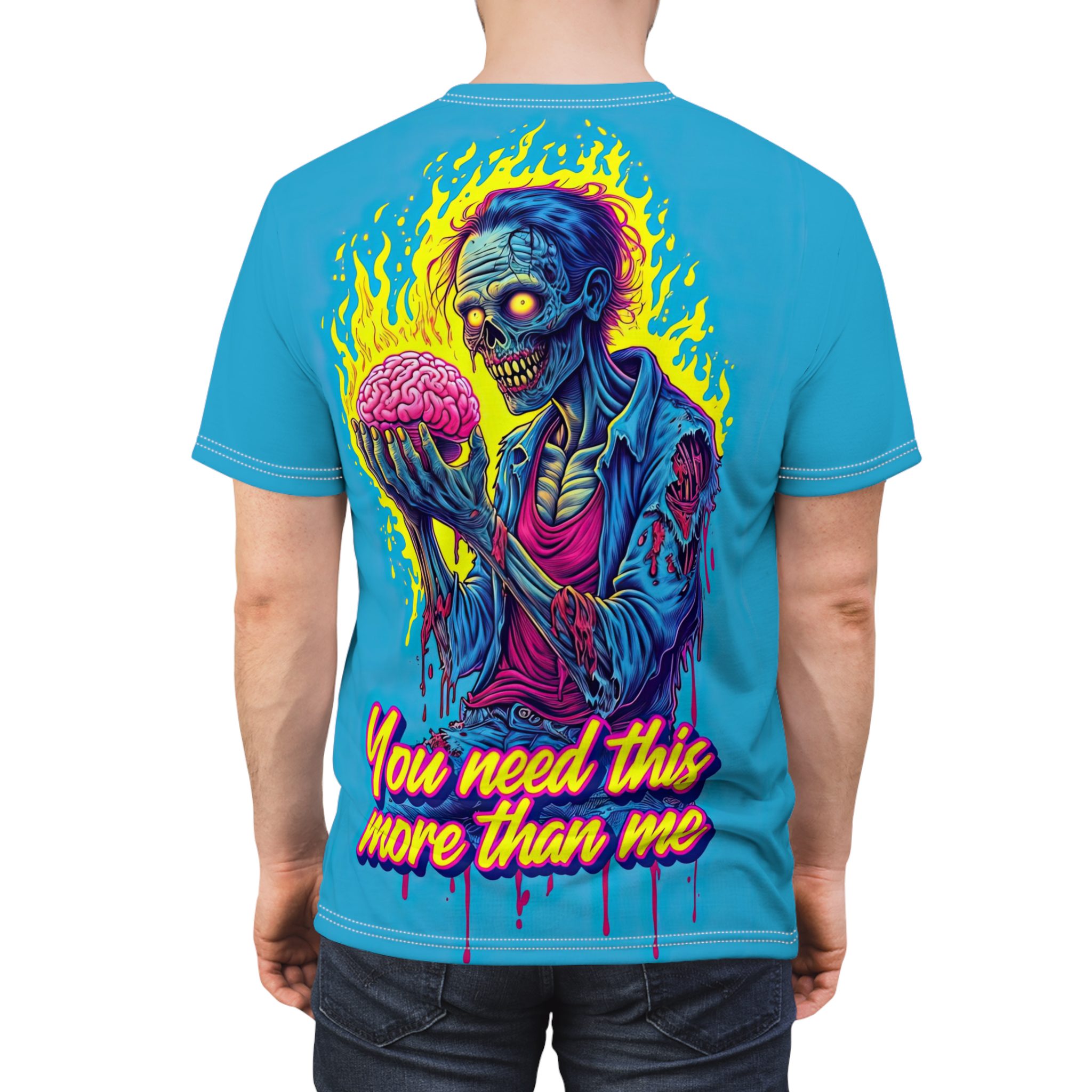 Zombie You Need This More Zombie T-Shirt 6 Toasted Styles