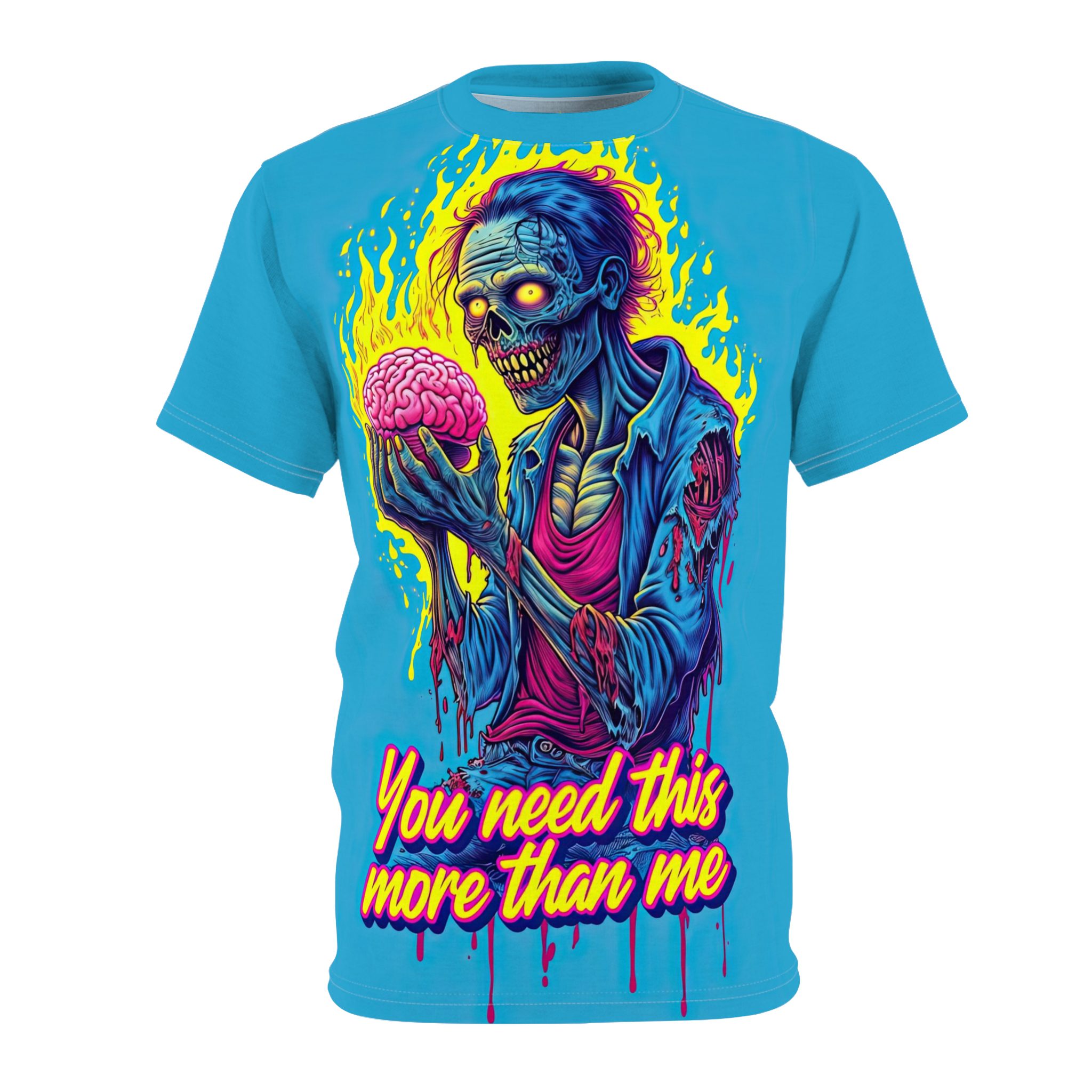 Zombie You Need This More Zombie T-Shirt 9 Toasted Styles