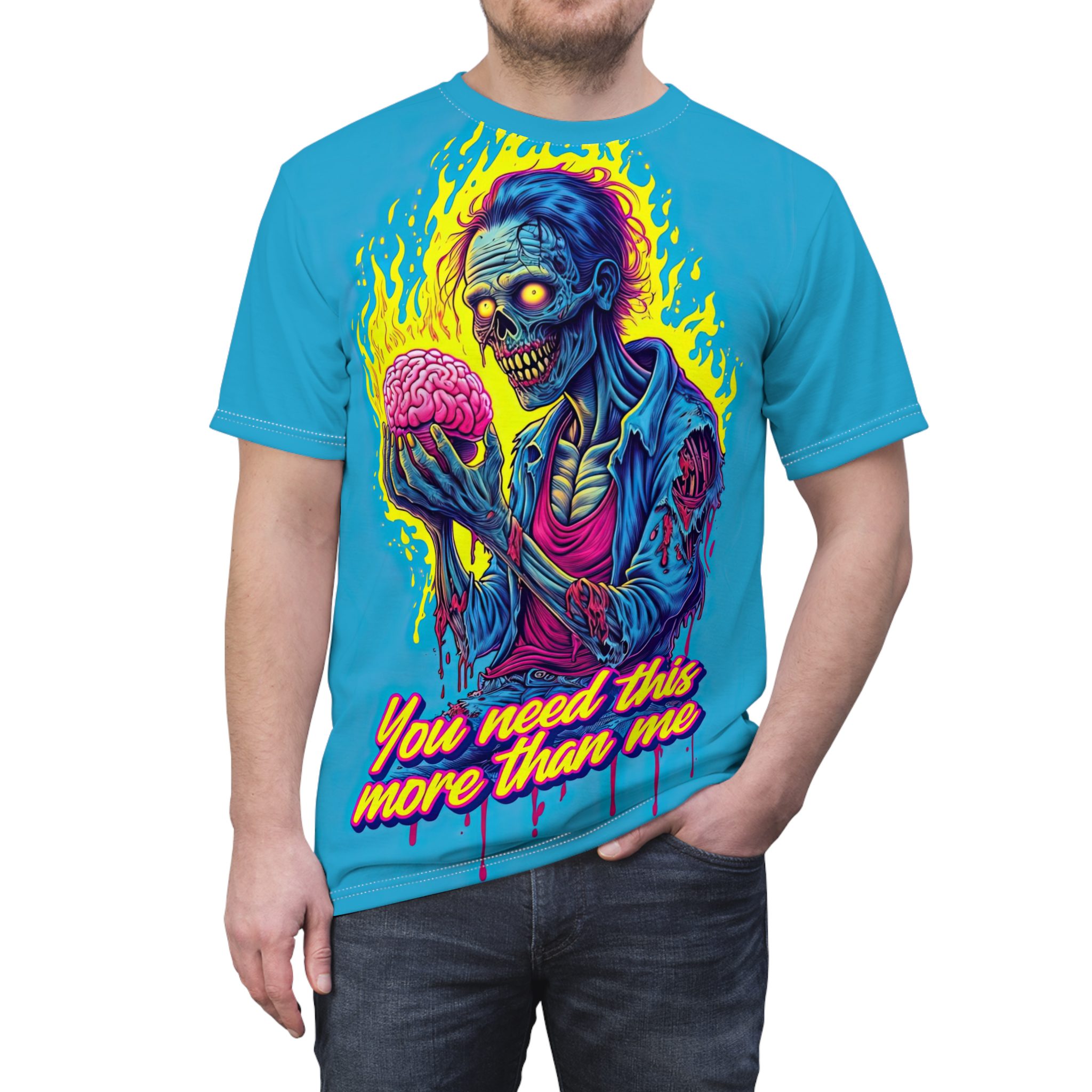 Zombie You Need This More Zombie T-Shirt 8 Toasted Styles