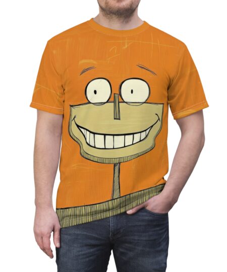 Smiley Face Unisex Fun Graphic T-Shirt