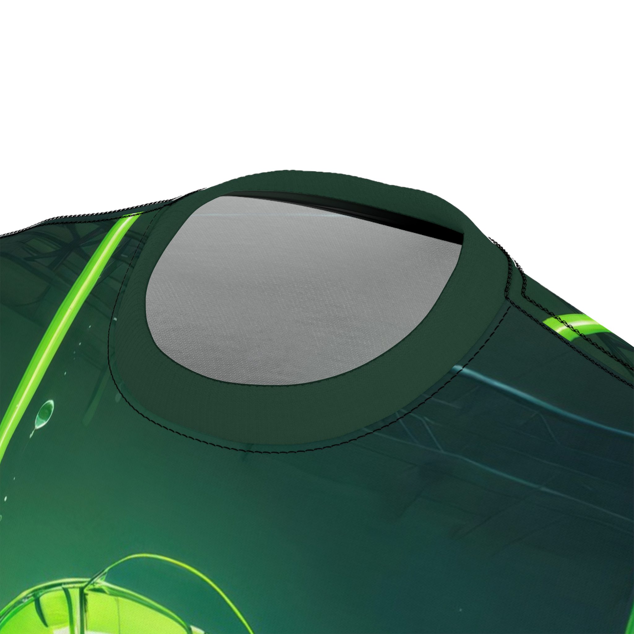 Alien Vibes Unisex T-Shirt with Vivid Green Design 6 Toasted Styles