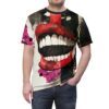 Bold Graphic Unisex Tee - Vibrant Lips Design 8 Toasted Styles
