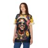 Floral Retro Unisex Tee - Celebrate Life with a Smile! 4 Toasted Styles