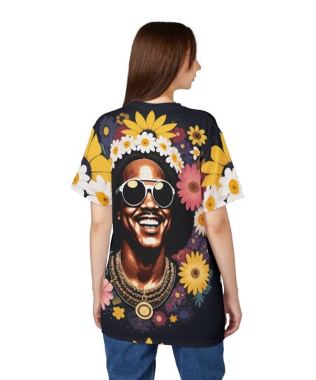 Floral Retro Unisex Tee - Celebrate Life with a Smile! 10 Toasted Styles
