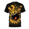 Fun Graphic Unisex Tee - Smiling Monster Design 6 Toasted Styles