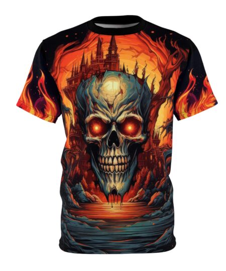 Gothic Skull Graphic Tee – Unisex T-Shirt for Halloween and Everyday Wear 10 Toasted Styles