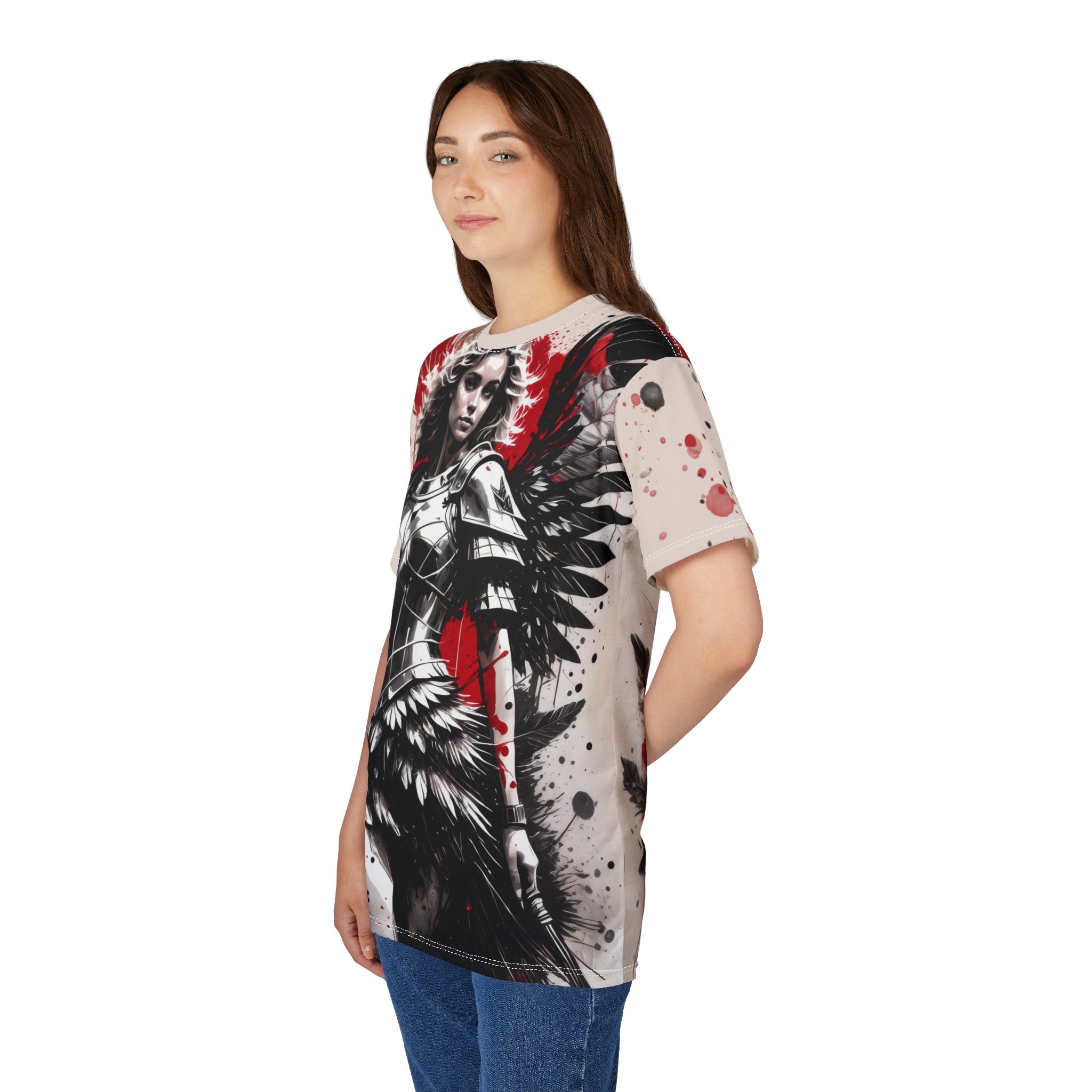 Heroic Warrior Unisex Tee - Bold Graphic Design for Comic Fans 7 Toasted Styles