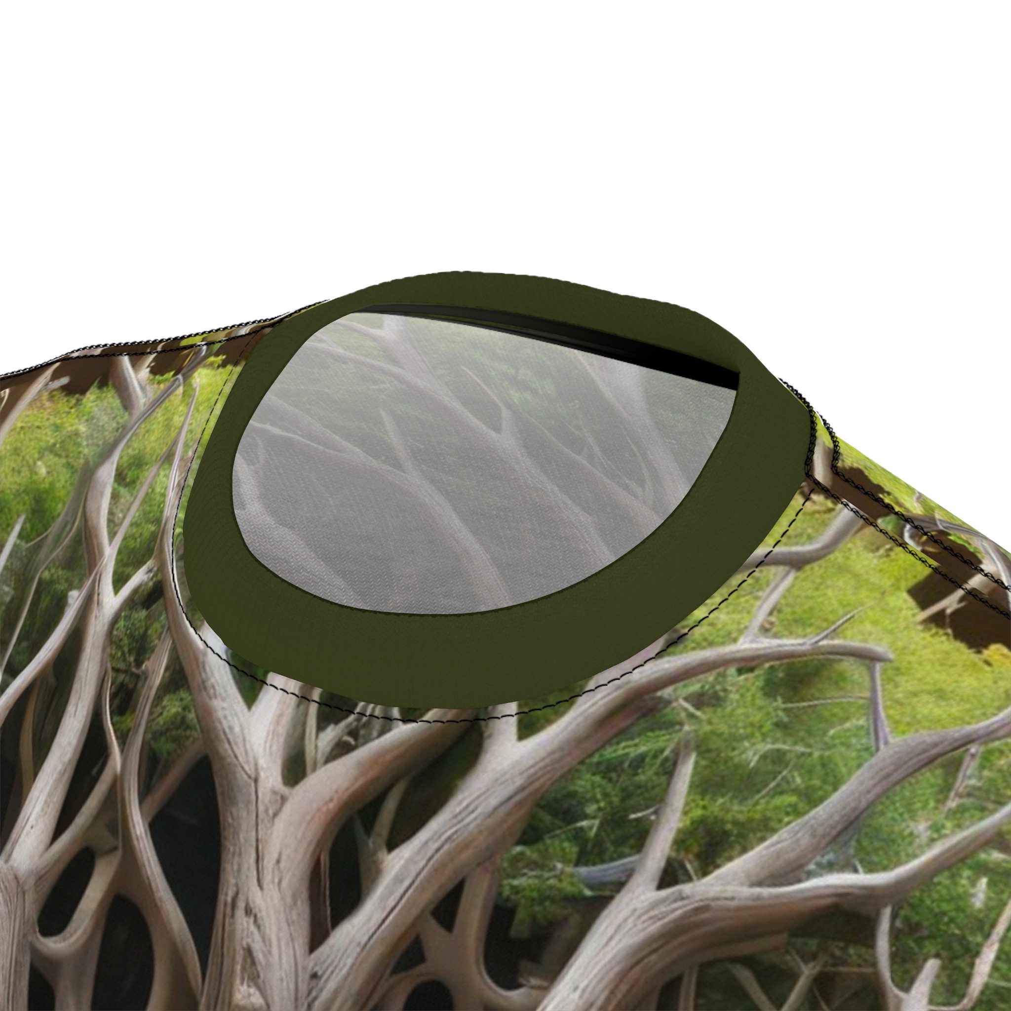 Nature-Inspired Unisex All Over Print Tee with Unique Tree Face Design 9 Toasted Styles