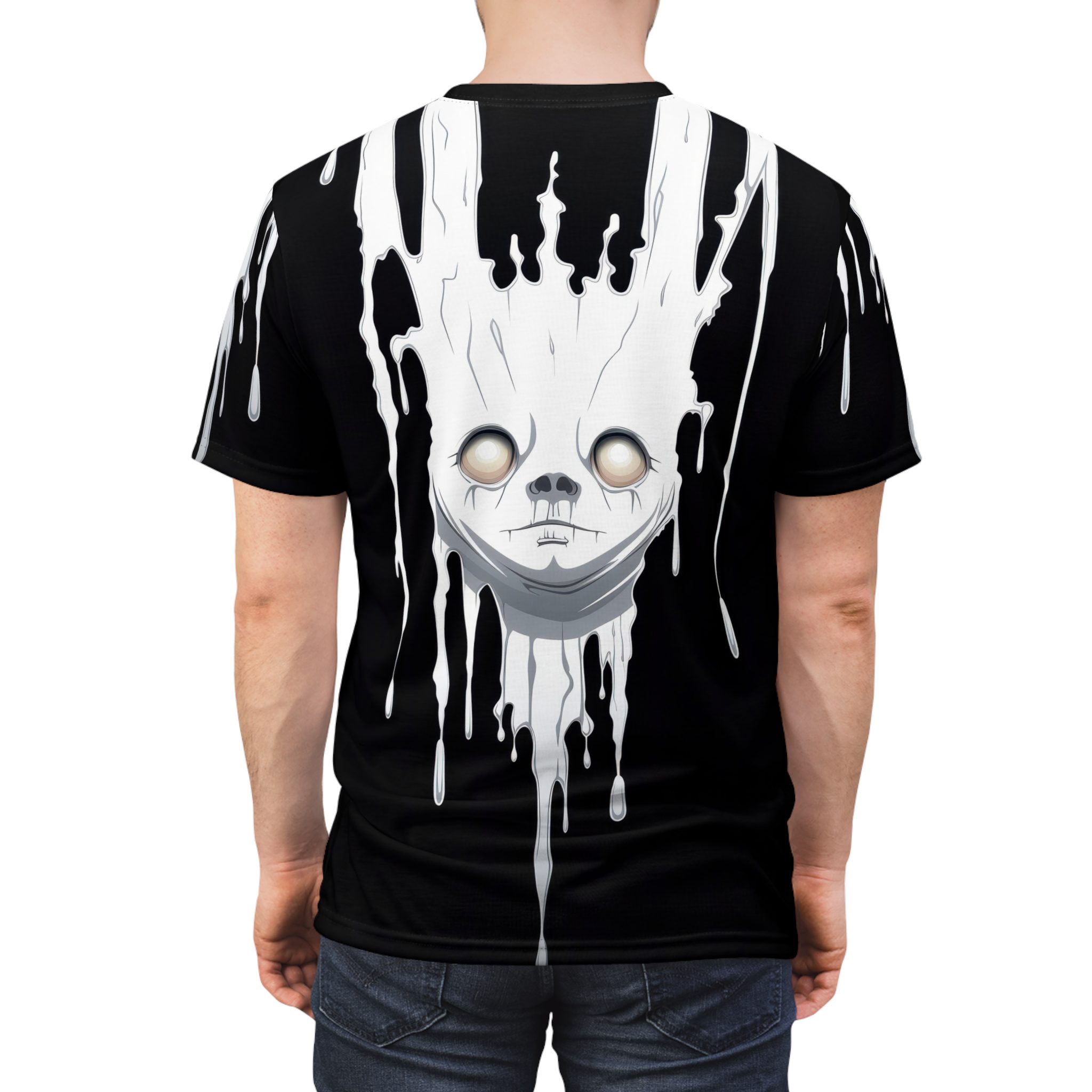 Spooky Dripping Mask Unisex All Over Print - Perfect for Halloween and Horror Fans 10 Toasted Styles