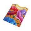 Vibrant Floral Unisex Tee - Perfect for Spring Celebrations and Everyday Wear 5 Toasted Styles