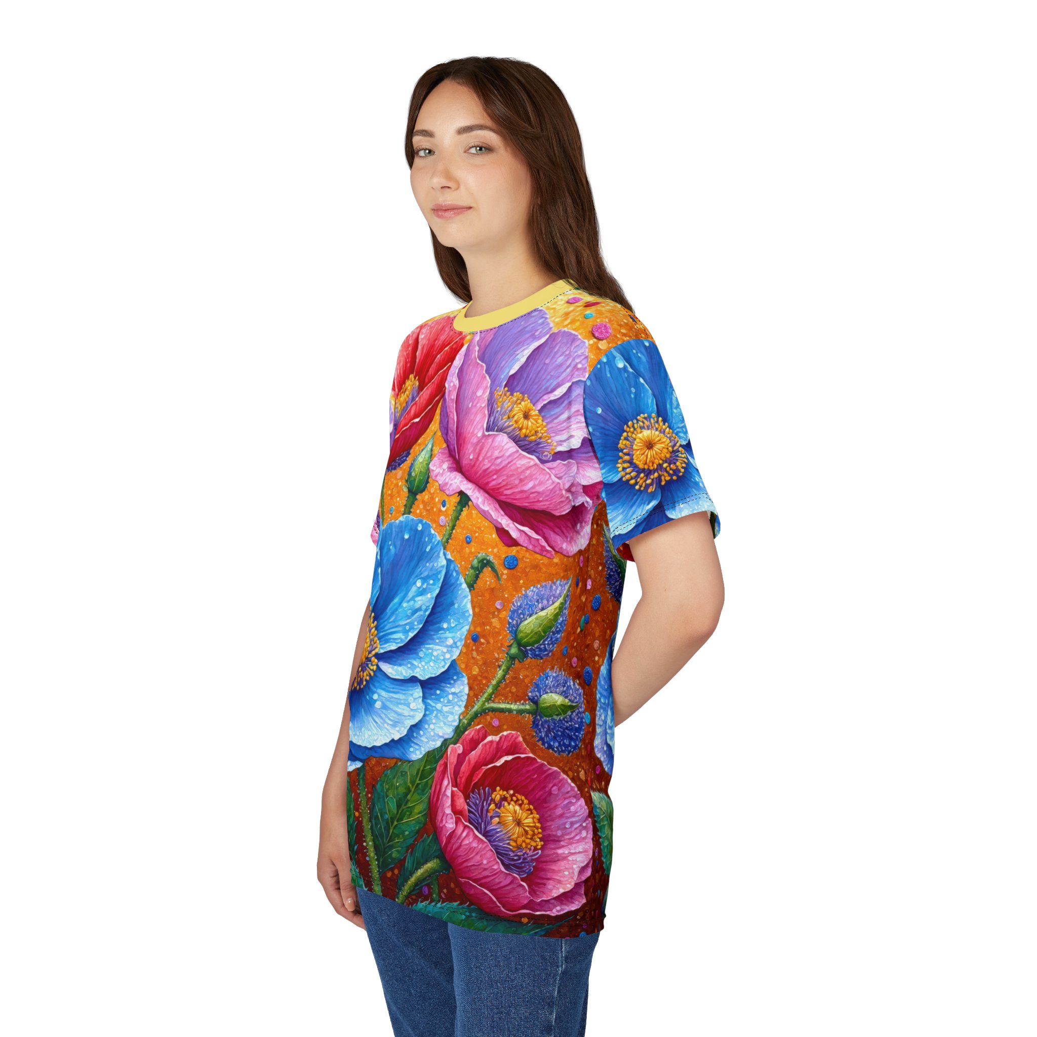 Vibrant Floral Unisex Tee - Perfect for Spring Celebrations and Everyday Wear 6 Toasted Styles