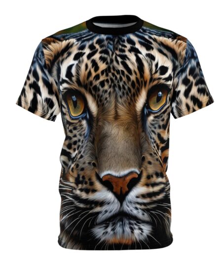 Wildlife Art Unisex All Over Print - Fierce Leopard Design 9 Toasted Styles