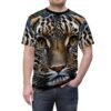 Wildlife Art Unisex All Over Print - Fierce Leopard Design 8 Toasted Styles