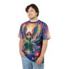 Colorful Fairy In Garden Uni-Sex All Over Print Tee 5 Toasted Styles