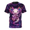 Colorful Fantasy Musician Unisex Tee - Vibrant Axolotl Design 3 Toasted Styles
