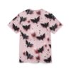 Halloween Bat Pattern Unisex All Over Print Tee - Spooky & Fun Design for Fall Celebrations 5 Toasted Styles