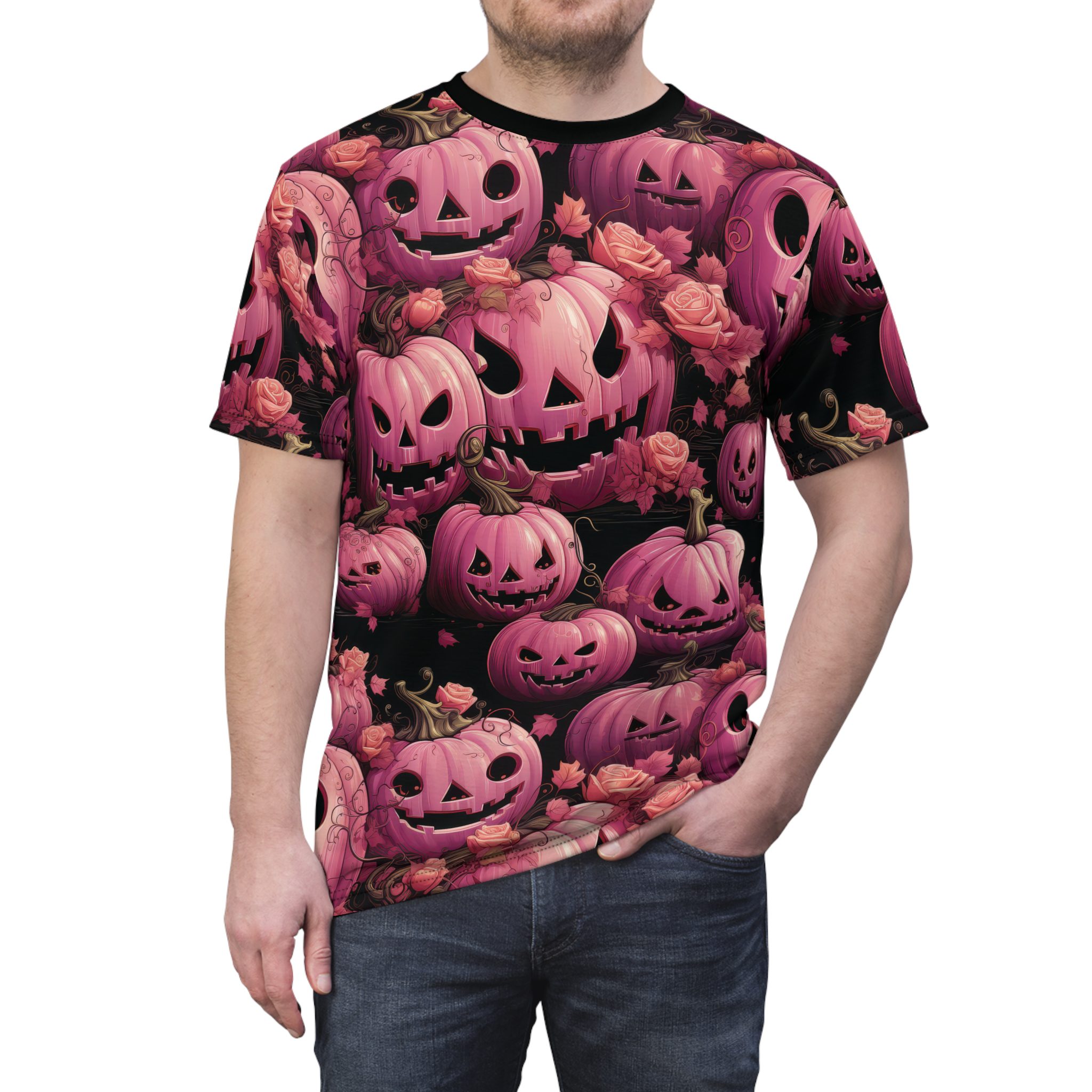 Halloween Pumpkin All Over Print Tee 10 Toasted Styles