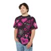 Heart Pattern Unisex Tee - Perfect for Valentine's Day & Romantic Occasions 5 Toasted Styles