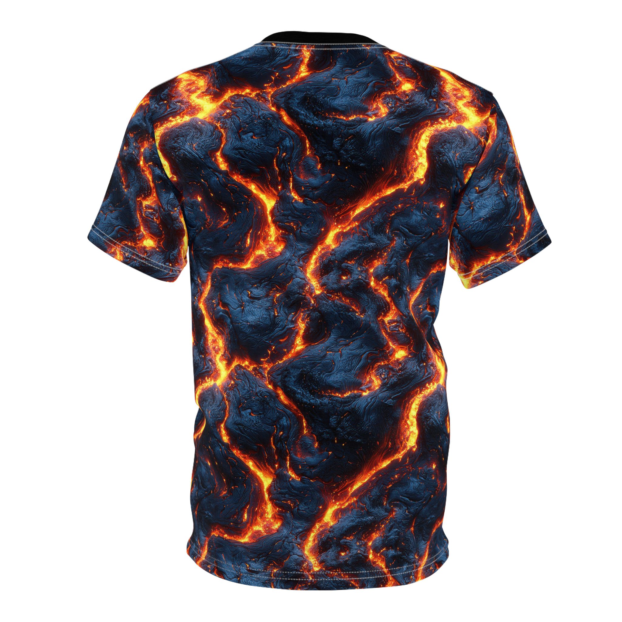 Lava Flow Unisex All Over Print Tee - Vibrant Graphic T-Shirt - Image 14
