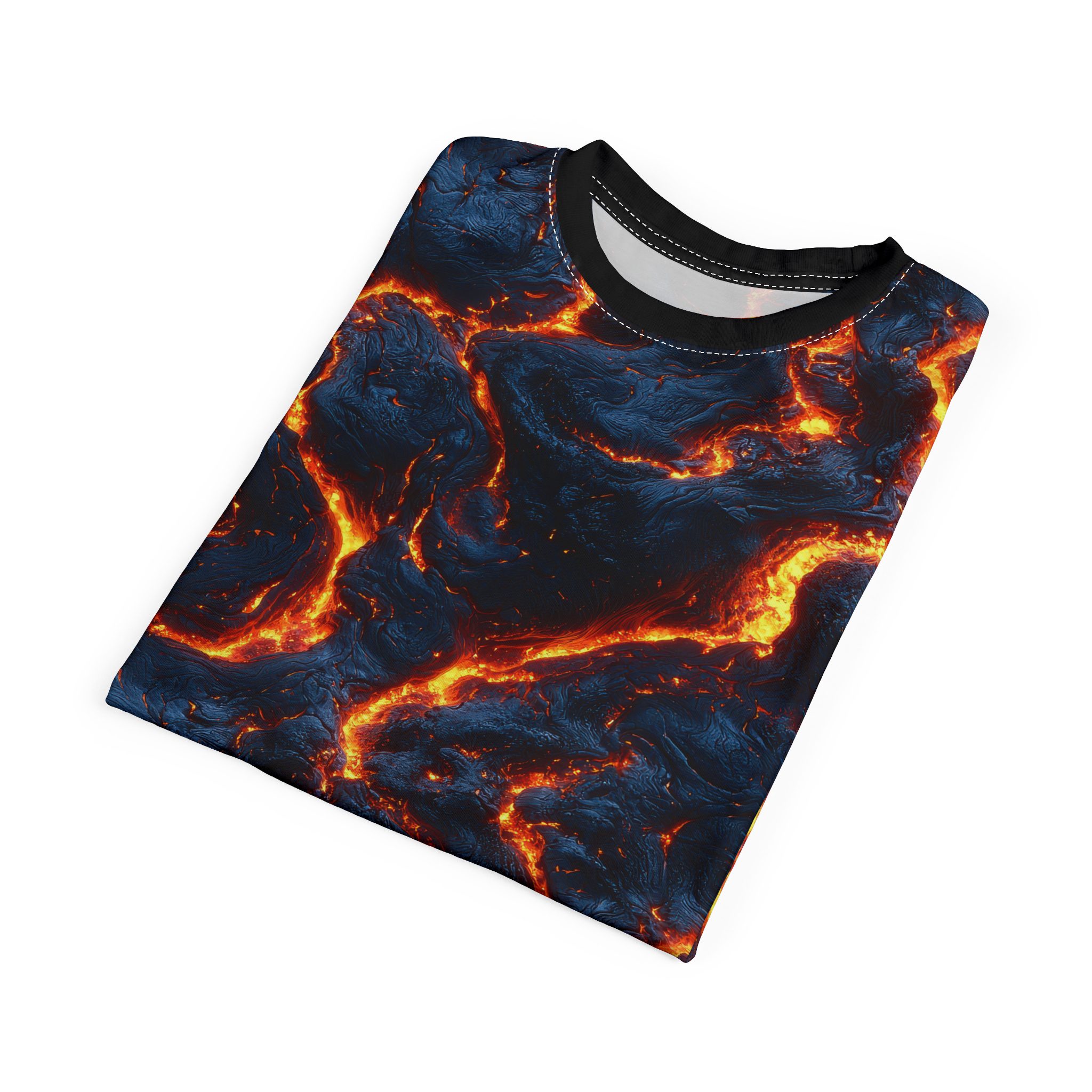 Lava Flow Unisex All Over Print Tee - Vibrant Graphic T-Shirt - Image 19