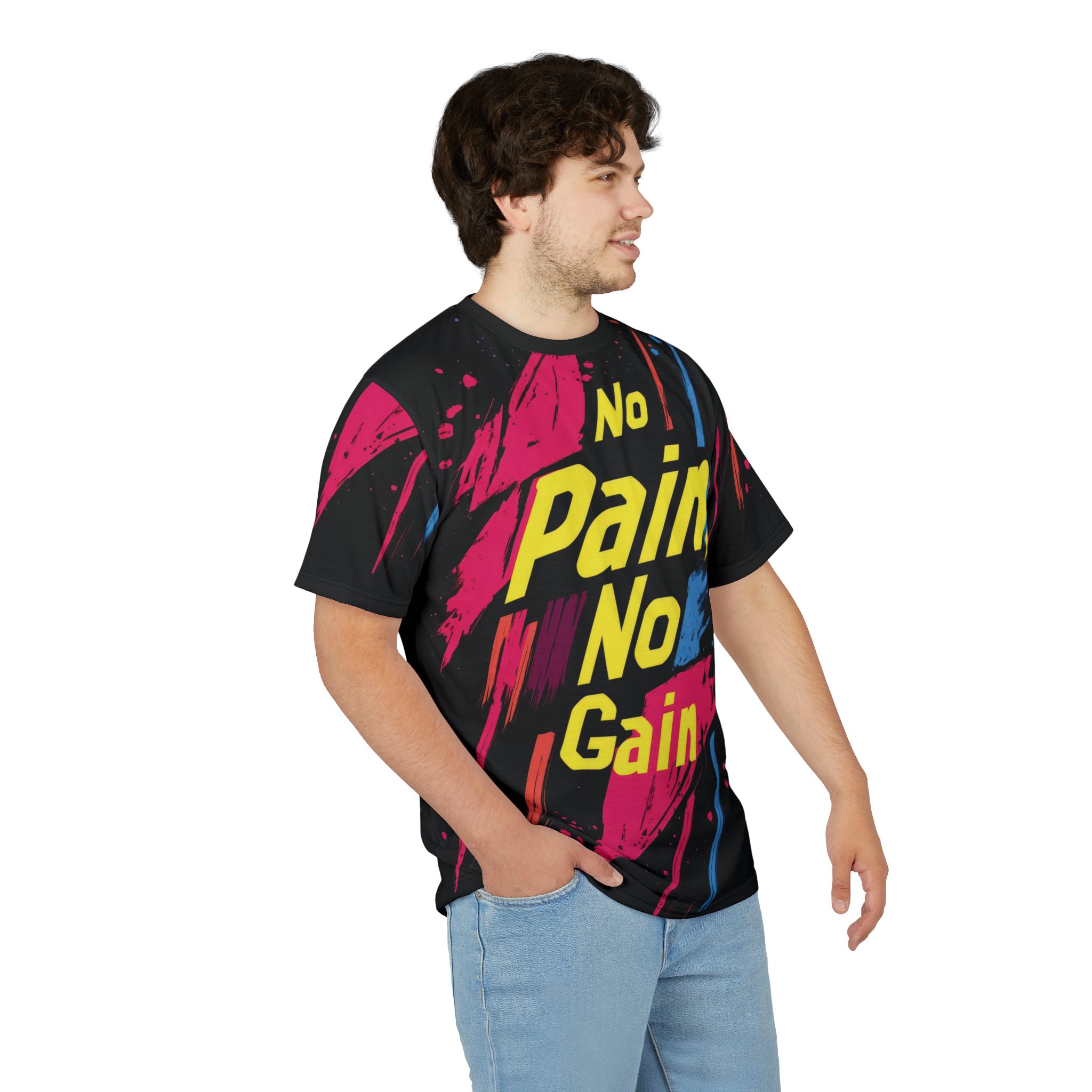 No Gain Graphic Shirt 8 Toasted Styles