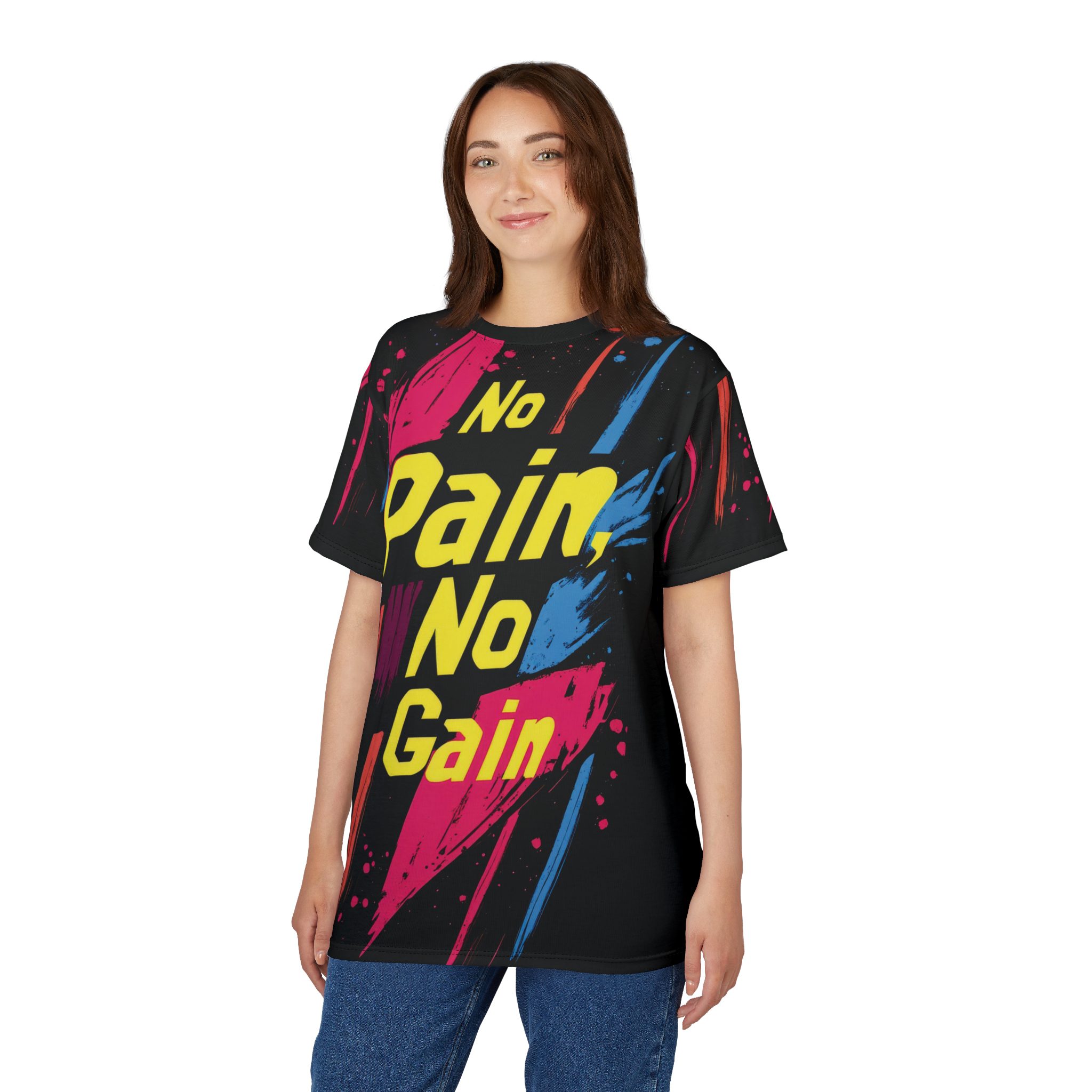 Motivational Unisex Tee - No Pain