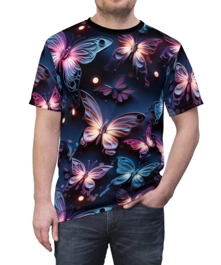 Mystical Butterfly Unisex Tee - Vibrant Nature Design for Everyday Wear & Special Occasions 10 Toasted Styles
