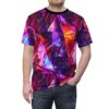 Sapphire Amethyst All Over Print Uni-Sex T-Shirt 6 Toasted Styles