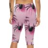Spider Print Women’s Capri Leggings – Fun & Unique Activewear for Halloween and Beyond 9 Toasted Styles