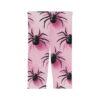 Spider Print Women’s Capri Leggings – Fun & Unique Activewear for Halloween and Beyond 8 Toasted Styles