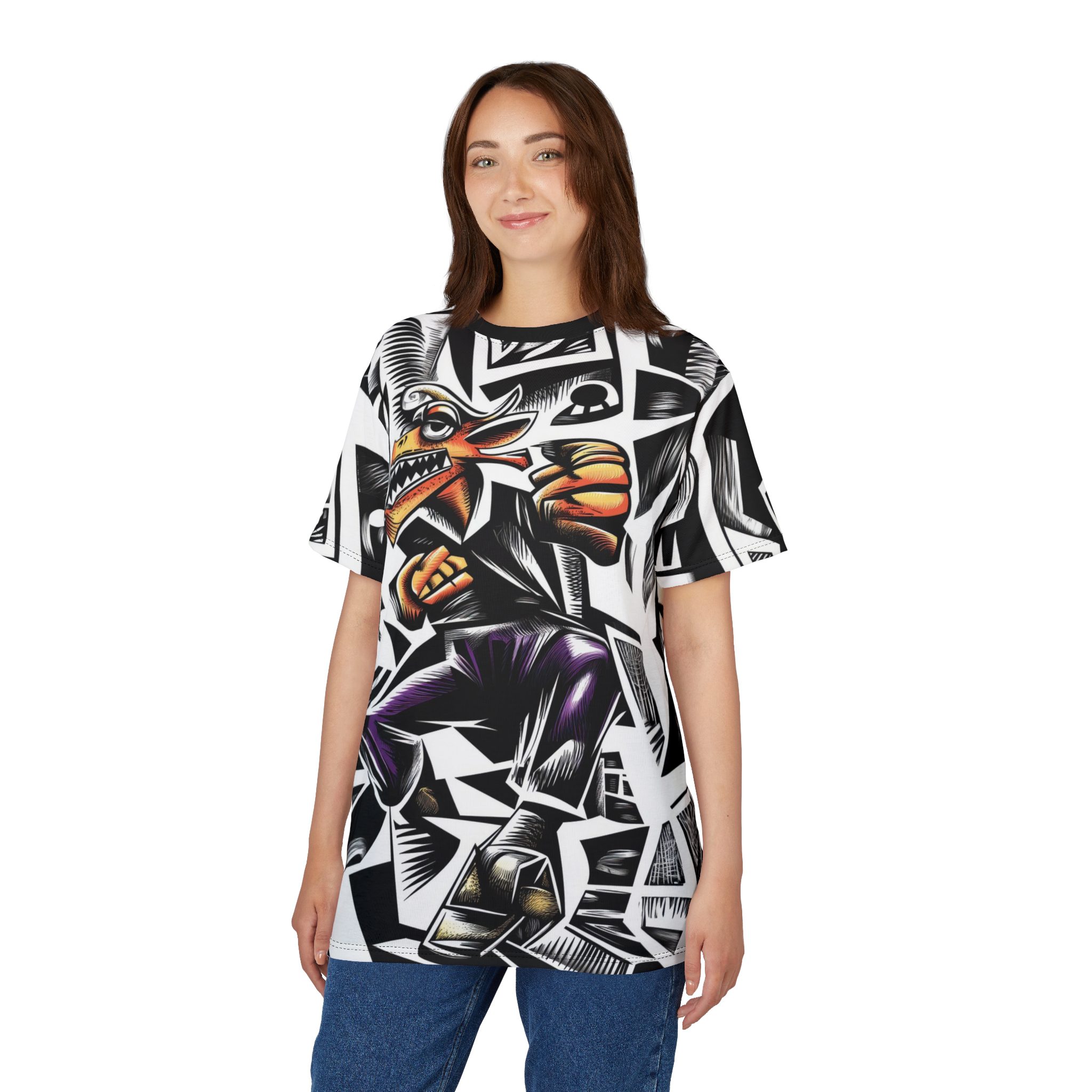 Urban Graffiti Unisex T-Shirt - Bold Street Art Design 10 Toasted Styles