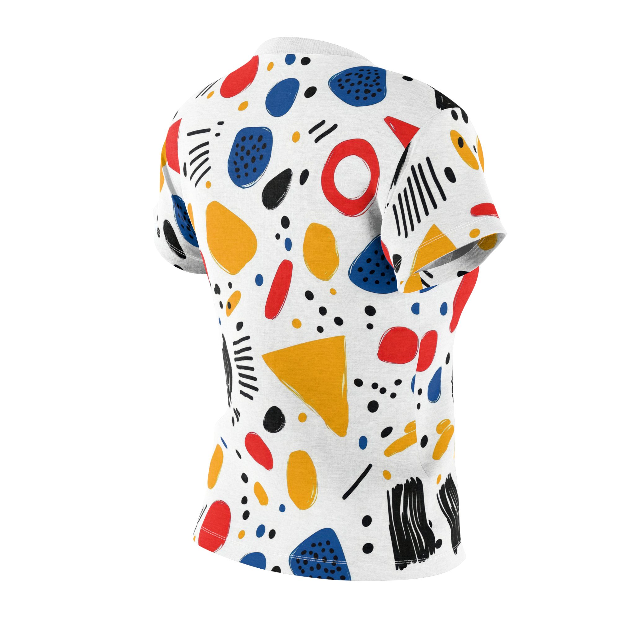 Colorful Geometric Women's Tee - Fun Graphic Print 10 Toasted Styles