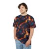 Lava Flow Unisex All Over Print Tee - Vibrant Graphic T-Shirt 8 Toasted Styles