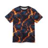 Lava Flow Unisex All Over Print Tee - Vibrant Graphic T-Shirt 3 Toasted Styles