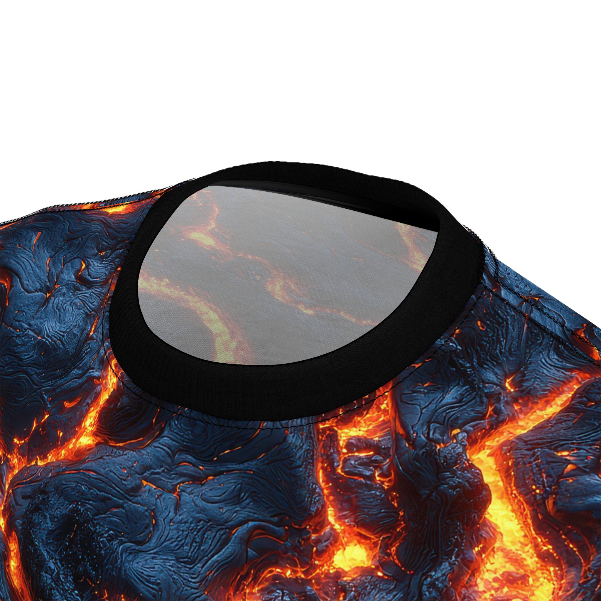 Lava Flow Unisex All Over Print Tee - Vibrant Graphic T-Shirt 9 Toasted Styles