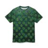 St. Patrick's Day Unisex Tee - Green Clover Design 3 Toasted Styles