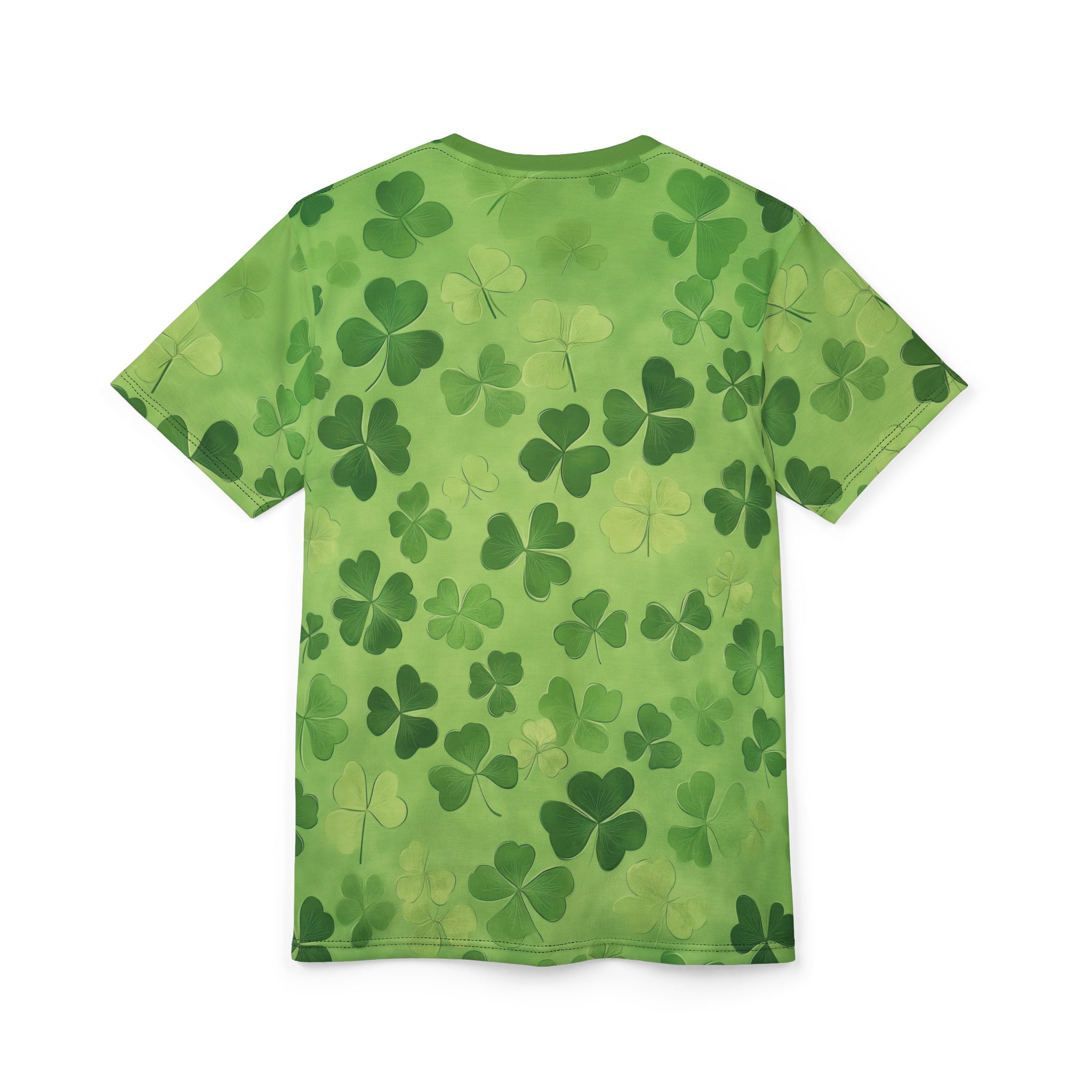 St. Patrick's Day Unisex Tee - "Not Irish But Kiss Me Anyway" Shamrock Irish St Patrick’S Day 3D All Over Printed Tshirt - Image 15