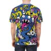 Vibrant Graphic Tee with Monster Print - Unisex All Over Print T-Shirt 5 Toasted Styles