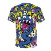 Vibrant Graphic Tee with Monster Print - Unisex All Over Print T-Shirt 4 Toasted Styles
