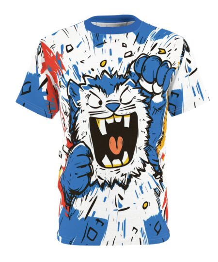 Vibrant Graphic Unisex T-Shirt - Roaring Lion Design 1 Toasted Styles