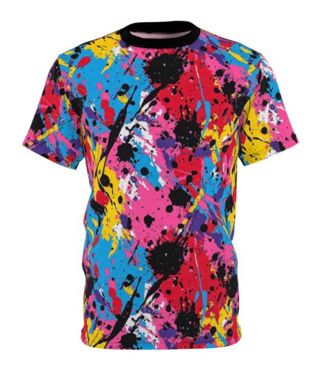 Vibrant Splash Art Unisex Tee - Perfect for Festivals and Everyday Wear 2 Toasted Styles