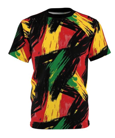 Yellow & Green Design for Everyday Rasta Style 10 Toasted Styles