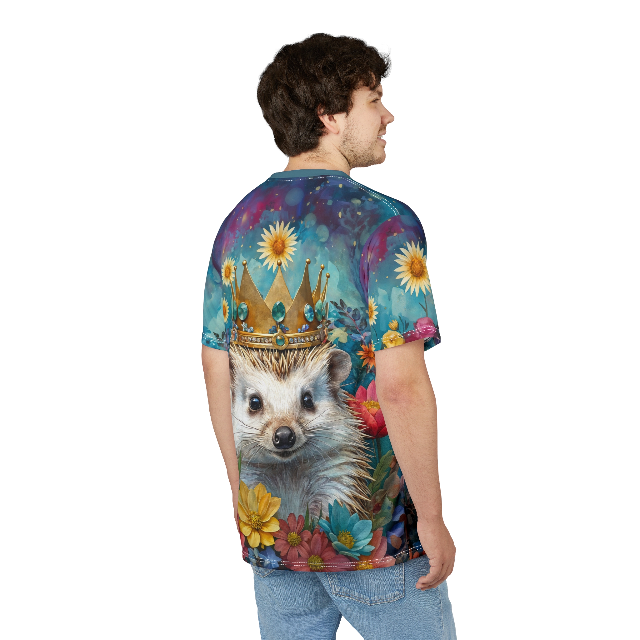 Floral Hedgehog Tee