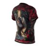 Gothic Angel Floral Tee - Women's All Over Print Shirt 10 Toasted Styles