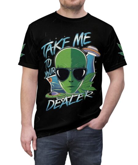 Alien Weed Dealer Unisex Tee