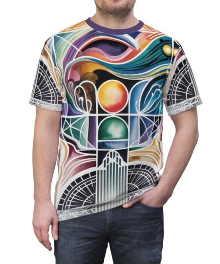 Colorful Modern Art Unisex Tee