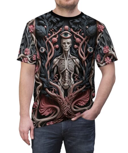 Gothic Skeleton Unisex Tee
