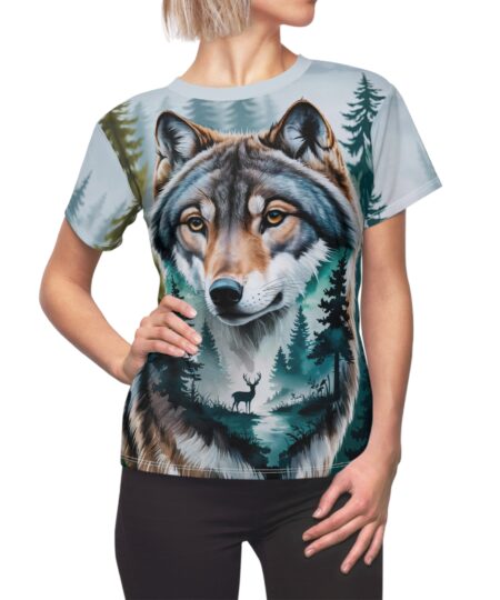 Majestic Wolf Graphic Tee