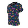 Vibrant Floral Women's All Over Print Tee