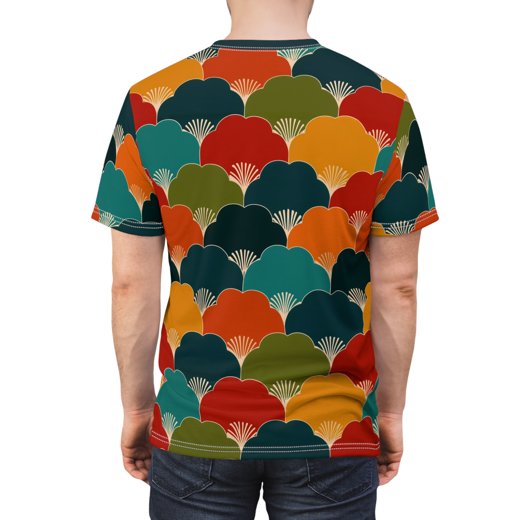 Vibrant Unisex All Over Print Tee - Colorful AOP Design for Everyday Style